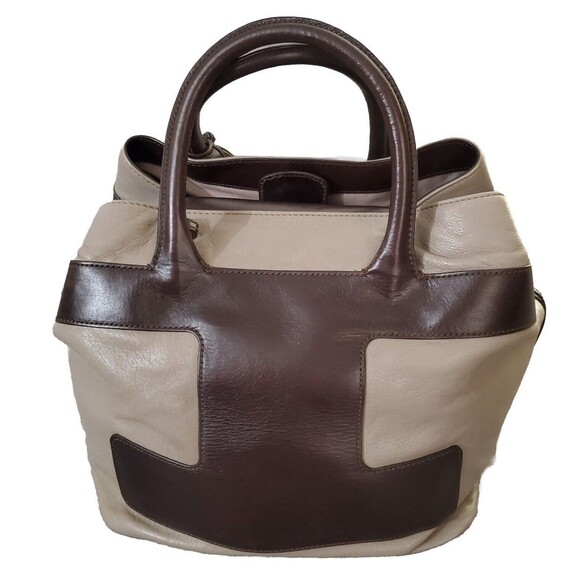 Bally Womens Goat Skin Leather Handbag PINA-MD Crossbody Satchel Switzerland - Picture 2 of 14